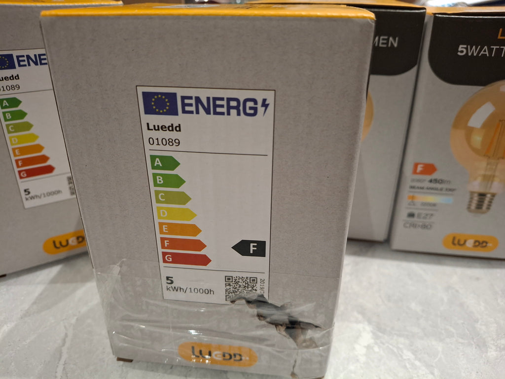 LUEDD G95 5W LED Bulbs (Pack of 4)