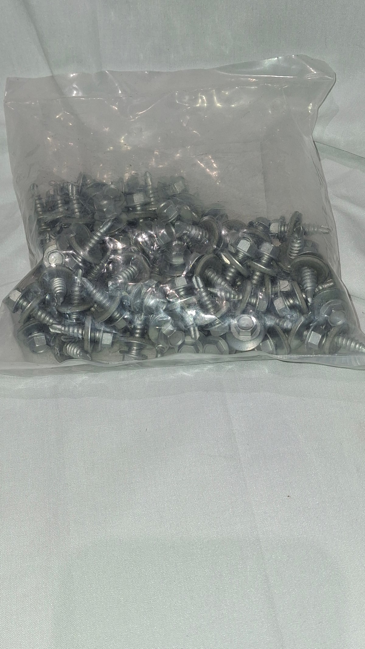 6.3 x 22mm Self Drill Stitcher Screws Roof Cladding Fixings 16mm Washer Qty 100